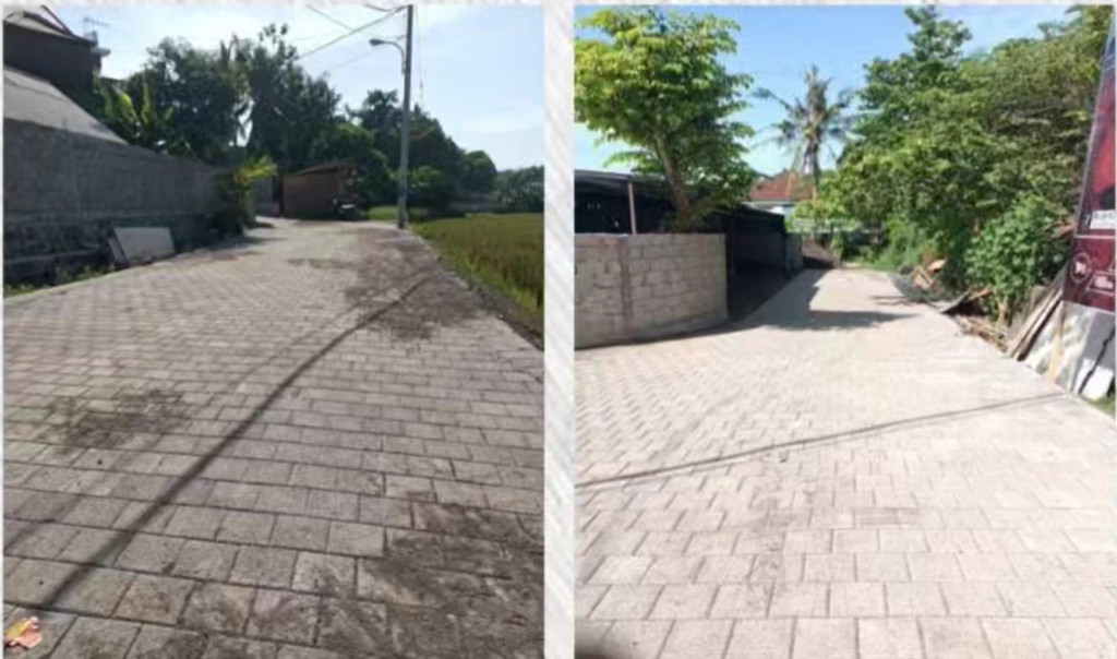 PAPINGNISASI JALAN LINGKUNGAN BR.BALER PASAR